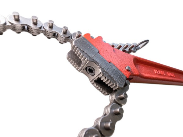 Цепной  ключ VOLL С14 для труб до 5